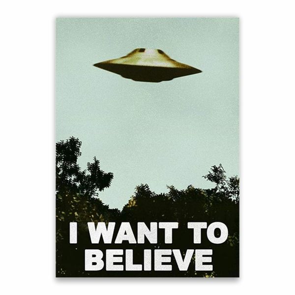I Want To Believe Poster - A1