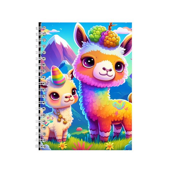 Baby Unicorn Alpacas Notebook Animal Gift Idea Notepad Pad 81