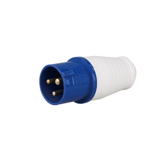 Industrial Plug Waterproof Aviation Plug 16A, 3 Pin, 2P+E, 250V, IP67
