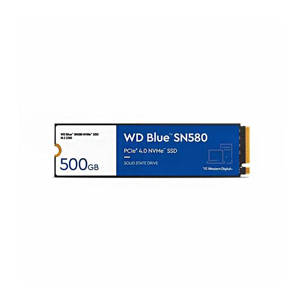WD Blue SN580 500GB NVME GEN4 M.2 SSD