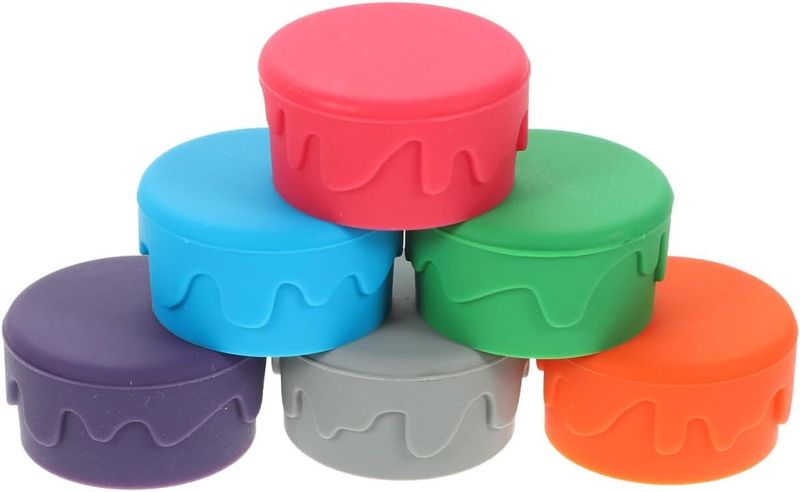 Reusable Silicone Bottle Stoppers Wine Cork Seal Caps Wine Beer