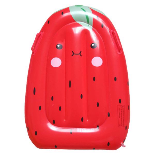 Inflatable Fruit Cartoon Pool Float Inflatable Board With Handles