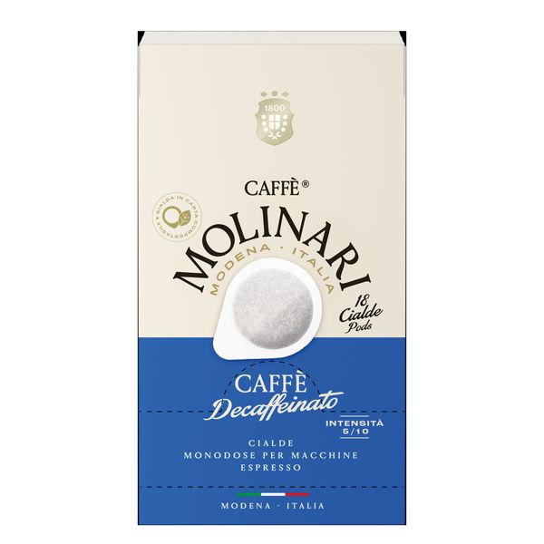 Caffe Molinari Decaffeinate Pods