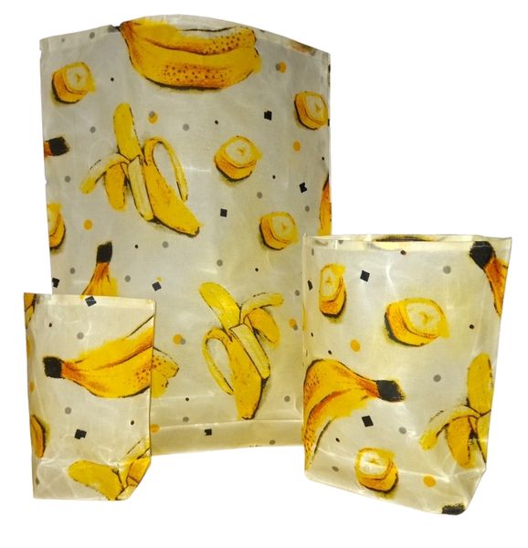 Reusable Beeswax Bag - Set of 3