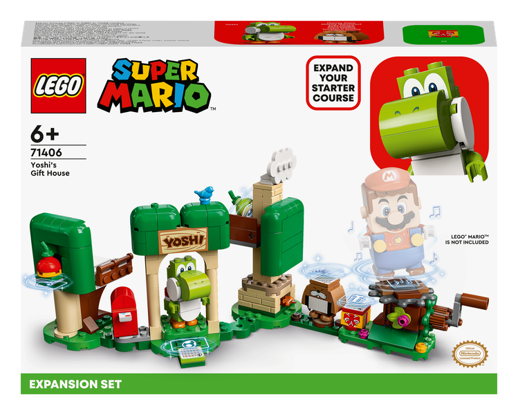 LEGO® Super Mario™ Yoshi’s Gift House Expansion Set 71406 Building Kit