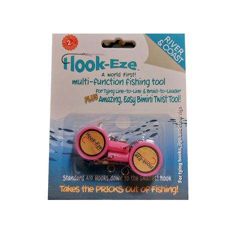 Hook-Eze - Fishing Knot Tying Tool - River and Coast - Pink - 2