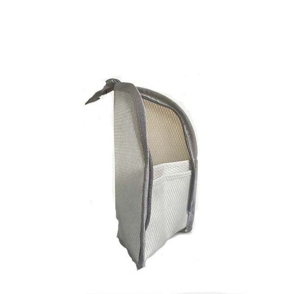 Portable Travel Toiletry Bag With Mesh Window and Pockets