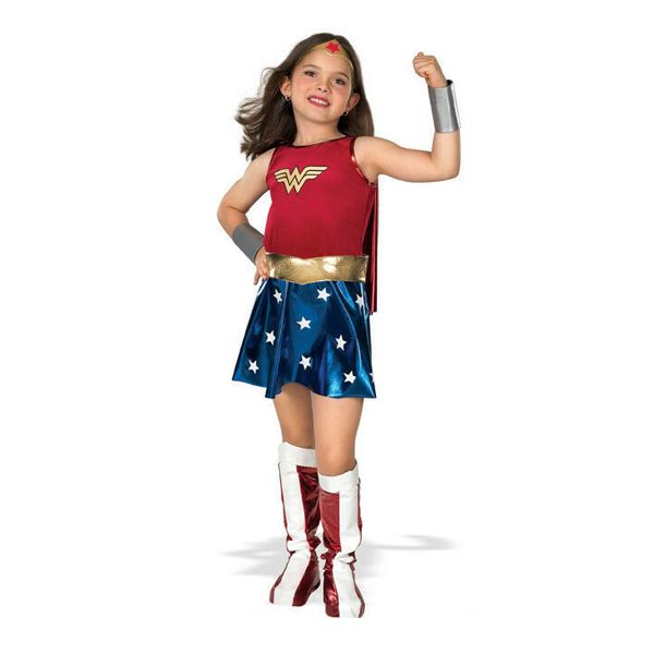 Wonder Woman Dress Up Costume - Red and Blue