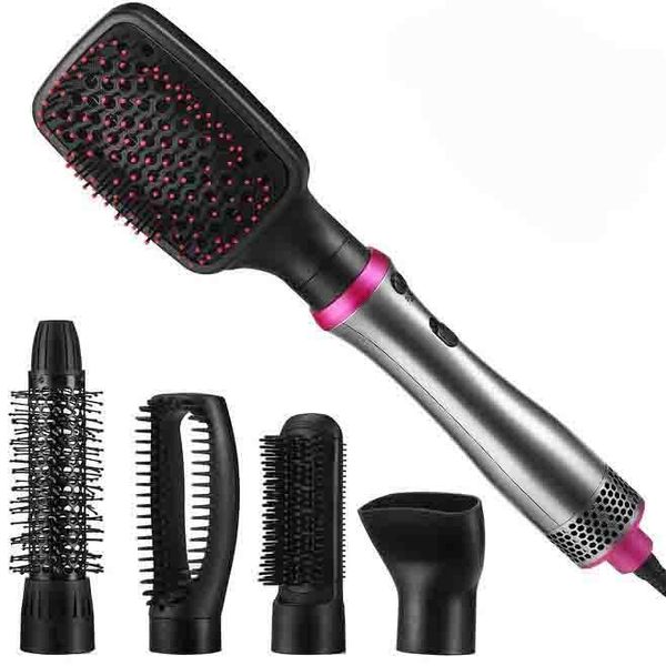 Banoni Hair Dry Brush, 5 In 1 Hot Air Brush Set, Hair Dryer and Volumizer