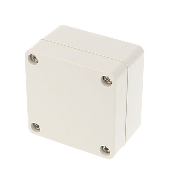 1554BGY - ABS Enclosure 65 x 65 x 40 mm, Grey, IP66