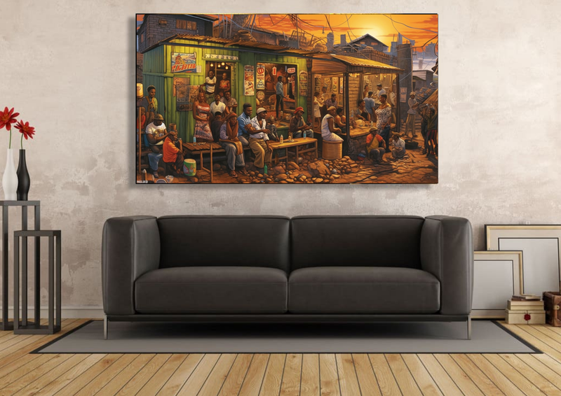 Canvas Wall Art - Shebeen Stories Abstract - IM0280