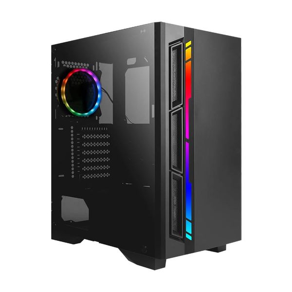 Antec NX400 ATX | Micro-ATX | ITX ARGB Mid-Tower Gaming Chassis - Black