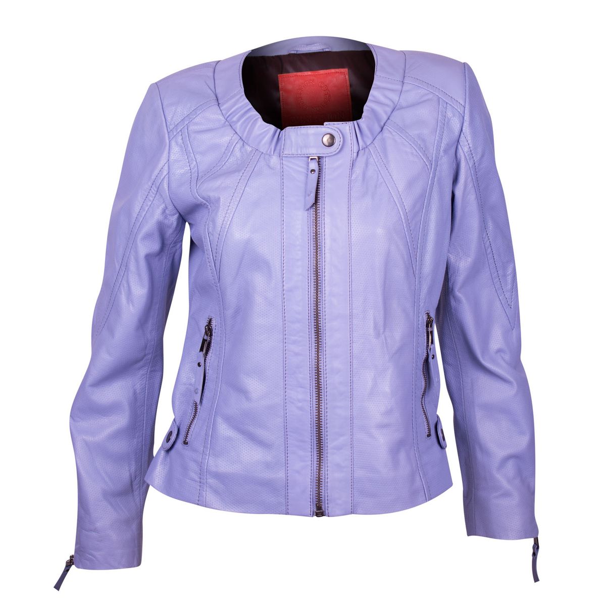 Mia Collar 100% Lamb Leather Jacket | Buy Online in South Africa ...