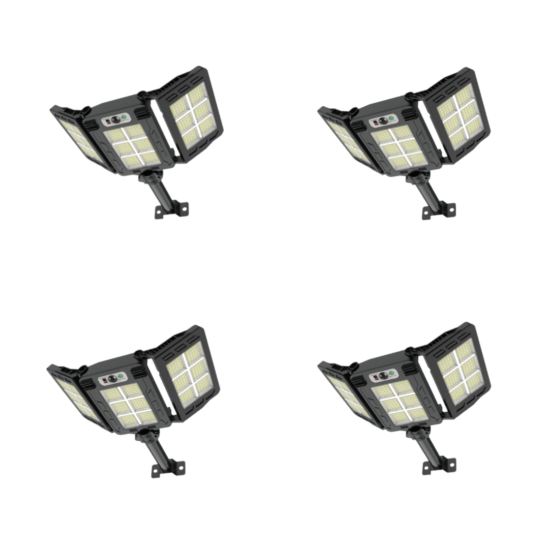 solar street light 3 pack motion sensor