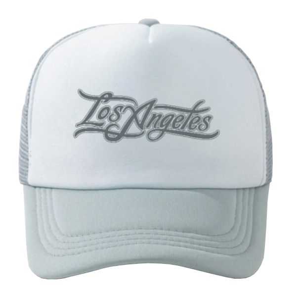 Women Los Angeles Printed Trucker Cap