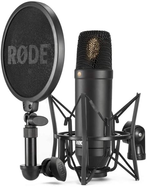 Rode NT1 Kit - Studio Condensor Microphone with SM6 shockmount and pop filt