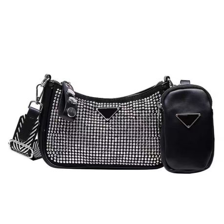 Prada side bag with best sale coin purse