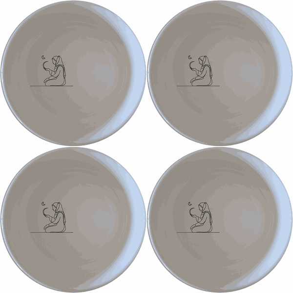 Islamic Imagery Bowl Set of 4 - Range 4