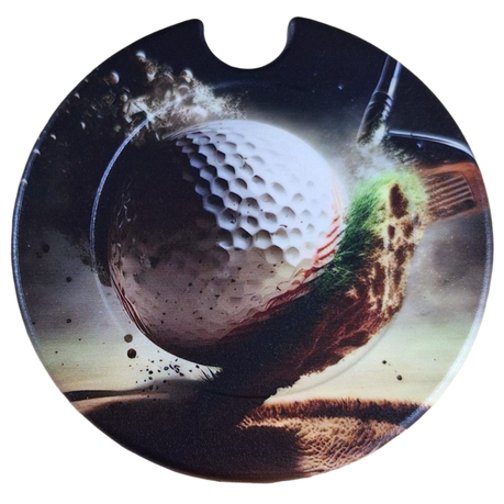 Perfect Shot - Golf Ball - Licence Disk Holder Image