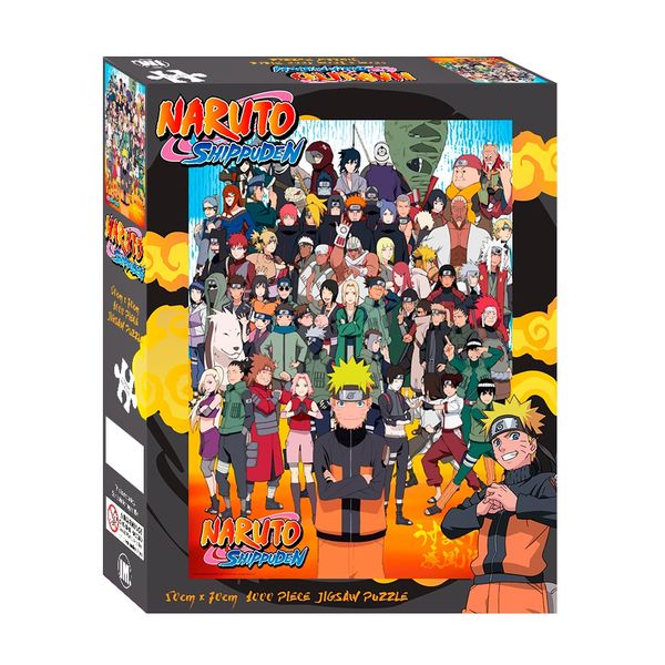 Naruto Shippuden - Cast - 1000 Piece Jigsaw Puzzle