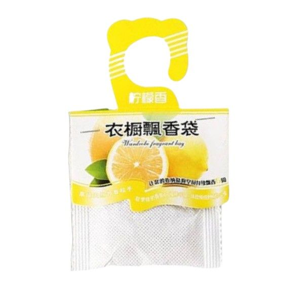 Wardrobe Incense Bag Lemon Scented - Yellow