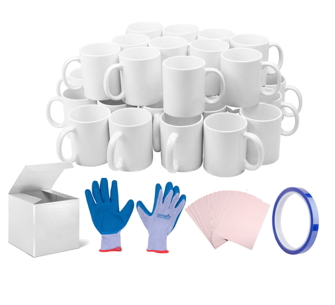 Sublimation Mugs - 36 Pack