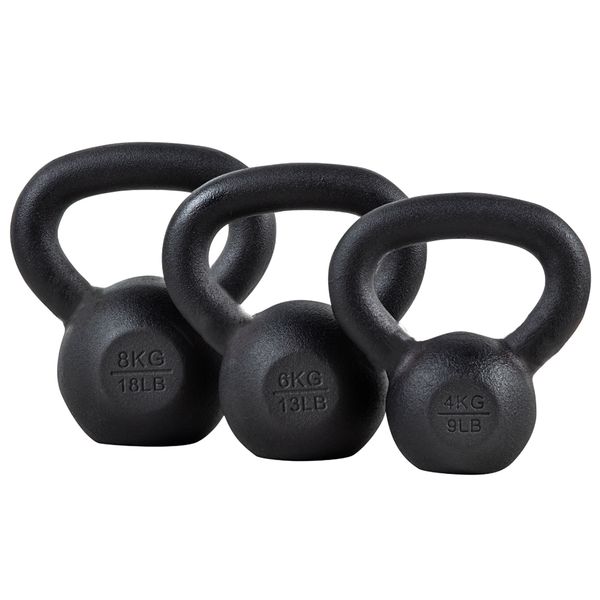 i-Fitness Cast Iron Kettlebells (Single)