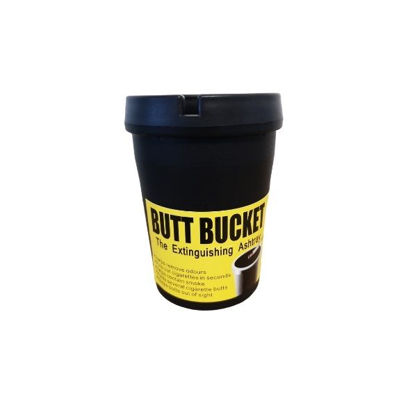 Butt Bucket - Ashtray / Cigarette Buds Ash Tray - Black (Medium) | Shop ...