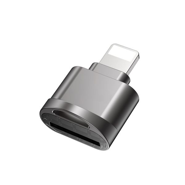 Portable 8-Pin OTG TF Card Reader for iOS Devices | Mini Design GS18