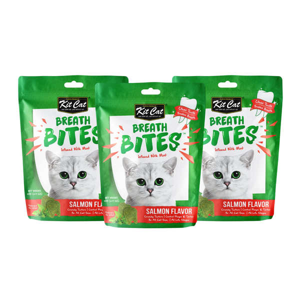 Breath Bites Salmon Flavour (3 x 60g)