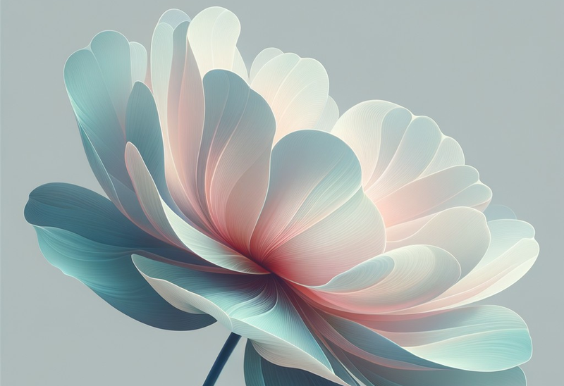 Canvas Wall Art Decor - Pastel Bloom