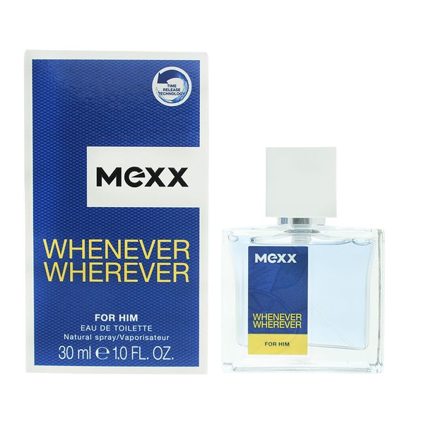 Mexx Whenever Wherever For Him Eau de Toilette 30ml (Parallel Import)
