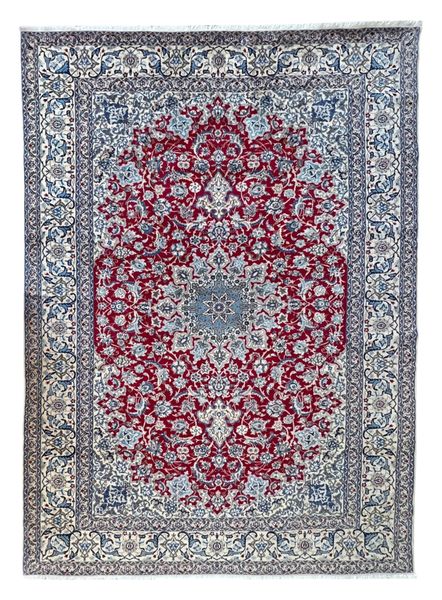 Flying Persian Carpets- Rug/ Carpet- authentic Persian Nain Silk &amp; Wool