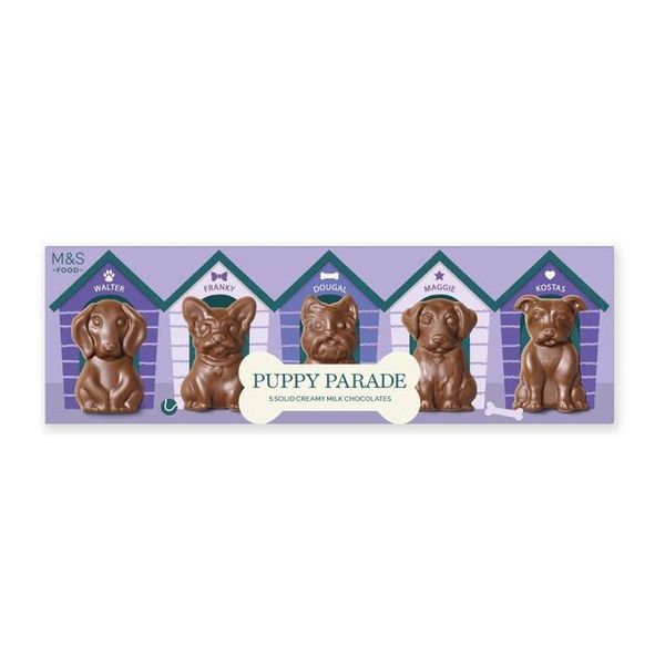 M&amp;S Puppy Parade Chocolates 53g