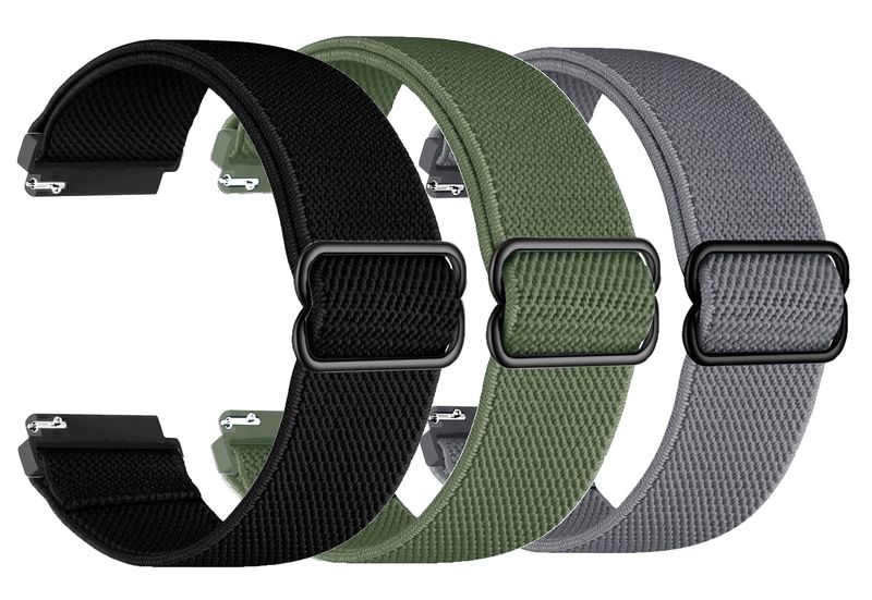 Elastic Bands Compatible with Samsung Galaxy Watch Adjustable Nylon Band