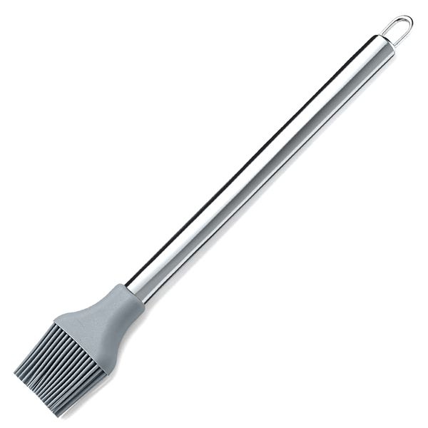 Non-stick Silicone Kitchen Brush For Cooking, Barbeque Brush - Grey