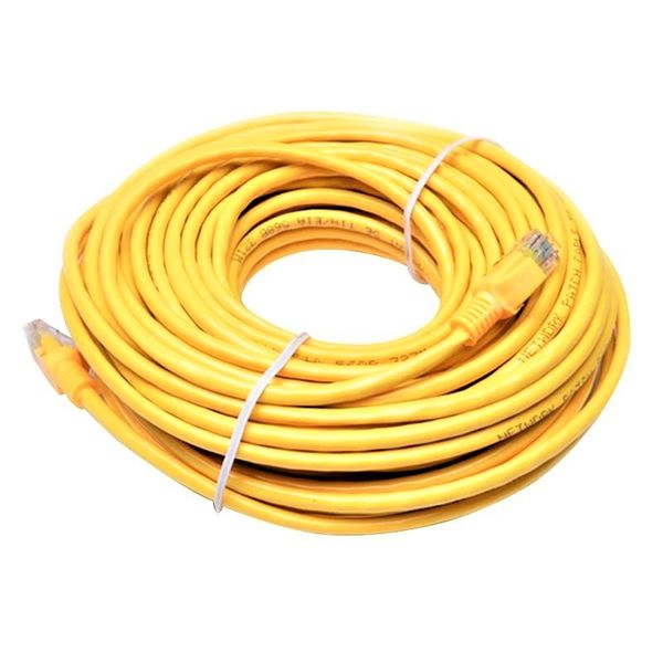 Network cable Cat5e - Yellow - 20m