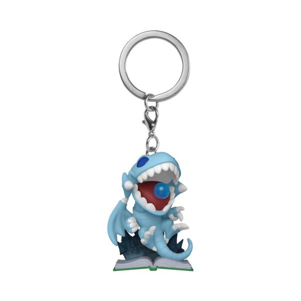Funko Pocket Pop! Keychain: Yu-Gi-Oh! - Blue Eyes Toon Dragon
