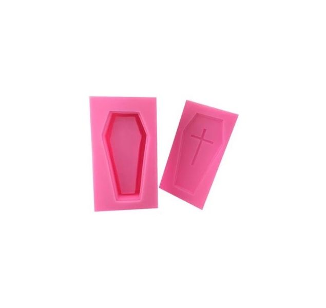 Coffin &amp; Lid Silicone Mould Baking &amp; Resin