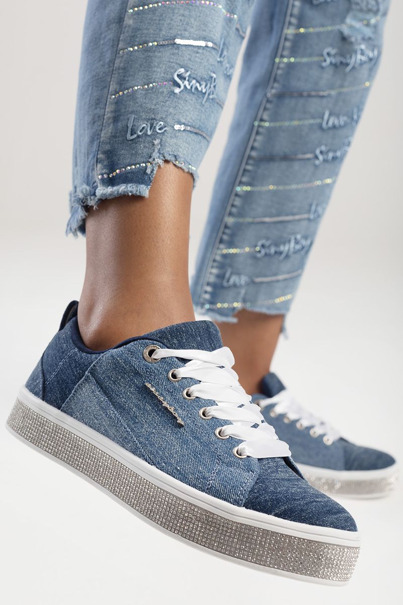 Sissy Boy Patchwork Denim Sneaker Buy Online in South Africa