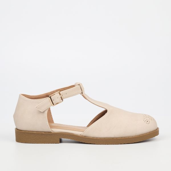 Viabeach Vespa 21 Women Faux Nubuck Shoes - Nude