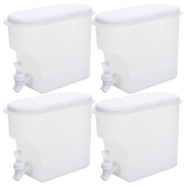 Kitchen Decor 3.5L Cold Water Drink Dispenser Set of 4 - 25cm