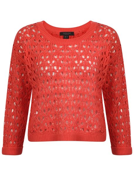 Tokyo Laundry Amara Reya Jerry knit jumper - Coral (Parallel Import)