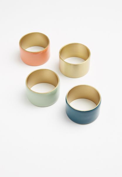 Ella Napkin Ring Set of 4