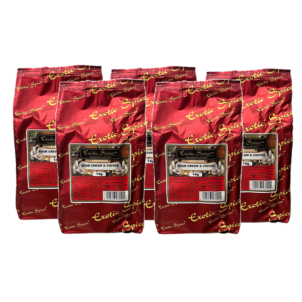 Exotic Spices Sour Cream &amp; Chives - 5 pack