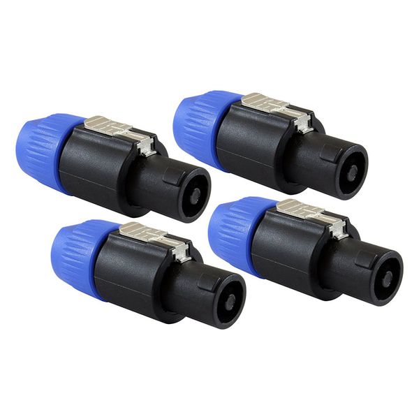 4 Pole Speaker Plug compatible with Speakon NL4FC,NL4FX,4PACK
