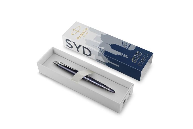 PARKER Jotter Global Icons Ballpoint Pen - Sydney Blue