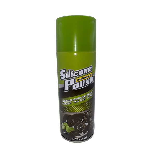 450ml High Gloss Shine Silicone Dashboard Polish- Yellow