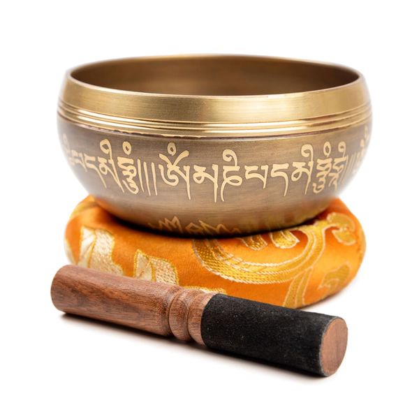 Large Tibetan Singing Bowl Set