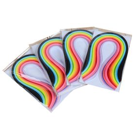 Craft Origami Paper Quilling Strips Set Of Piece Packs Value